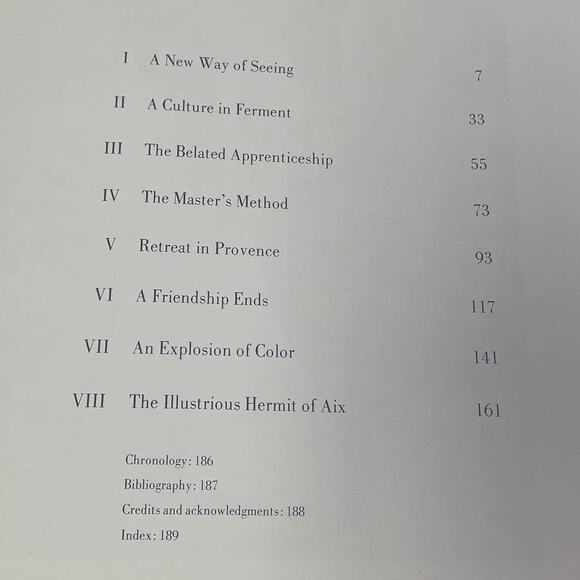 Vintage 1969 The World of Cezanne Time Life Library of Art Book & Case Sleeve - Picture 4 of 4